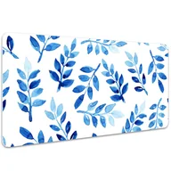 Podkładki na biurko - Podkładka na biurko z nadrukiem Niebieska gałązka 100x50 cm - miniaturka - grafika 1