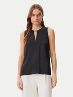 Koszulki i topy damskie - Calvin Klein Top K20K208190 Czarny Regular Fit - miniaturka - grafika 1