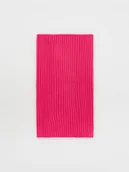 Czapki dla dzieci - Reserved - Dzianinowy komin z wiskozą - fuksja - miniaturka - grafika 1