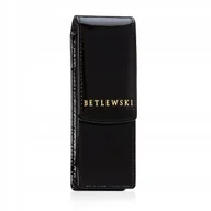 Betlewski Etui na długopisy i pióra lakierowana skóra zamykane gładkie
