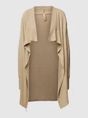 Swetry damskie - Kardigan z drapowanym przodem model ‘BIARA’ - miniaturka - grafika 1