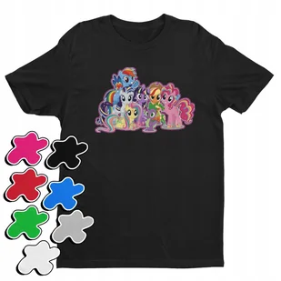 KOSZULKA T-SHIRT DZIECIĘCA Z NADRUKIEM MY LITTLE PONY RÓŻNE -XXS 98-104 - Moda i Uroda OUTLET - miniaturka - grafika 1