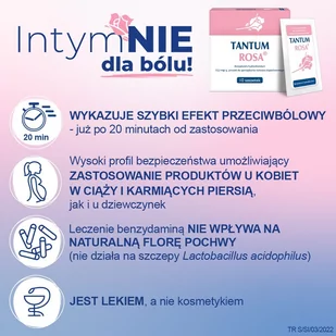 Angelini Tantum Rosa 10 saszetek 4788101 - Układ moczowy i płciowy - miniaturka - grafika 1