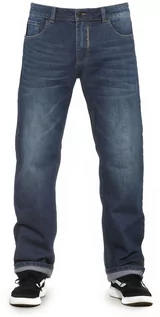 Spodnie męskie - spodnie męskie HORSEFEATHERS PIKE JEANS Dark Blue - grafika 1