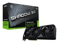 Karty graficzne - MSI GeForce RTX 5070 Ti 16G SHADOW 3X OC NVIDIA 16 GB GDDR7 G507T-16S3C - miniaturka - grafika 1