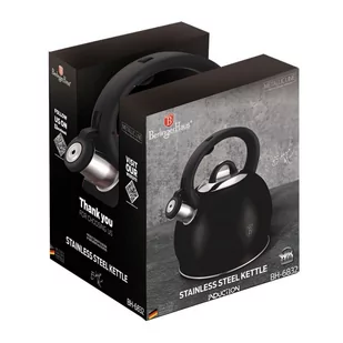 CZAJNIK STALOWY 3.0L BERLINGER HAUS SHINY BLACK BH-6832N - Czajniki na gaz - miniaturka - grafika 2