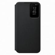 Etui i futerały do telefonów - Samsung Etui Smart Clear View Cover do S22 Black - miniaturka - grafika 1