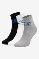 Skarpetki damskie - Reebok R0255-SS24 (3-pack) MIX - miniaturka - grafika 1