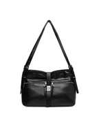 Torebki damskie - Gino Rossi Torebka CEO-AIDA-RX8858 Czarny - miniaturka - grafika 1