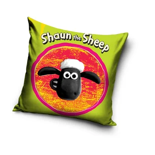 Poszewka na poduszk�� Baranek Shaun 40 x 40 cm - Pościel dla dzieci - miniaturka - grafika 1