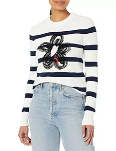 Desigual Bluza damska, niebieski, XS - Bluzy damskie - miniaturka - grafika 1