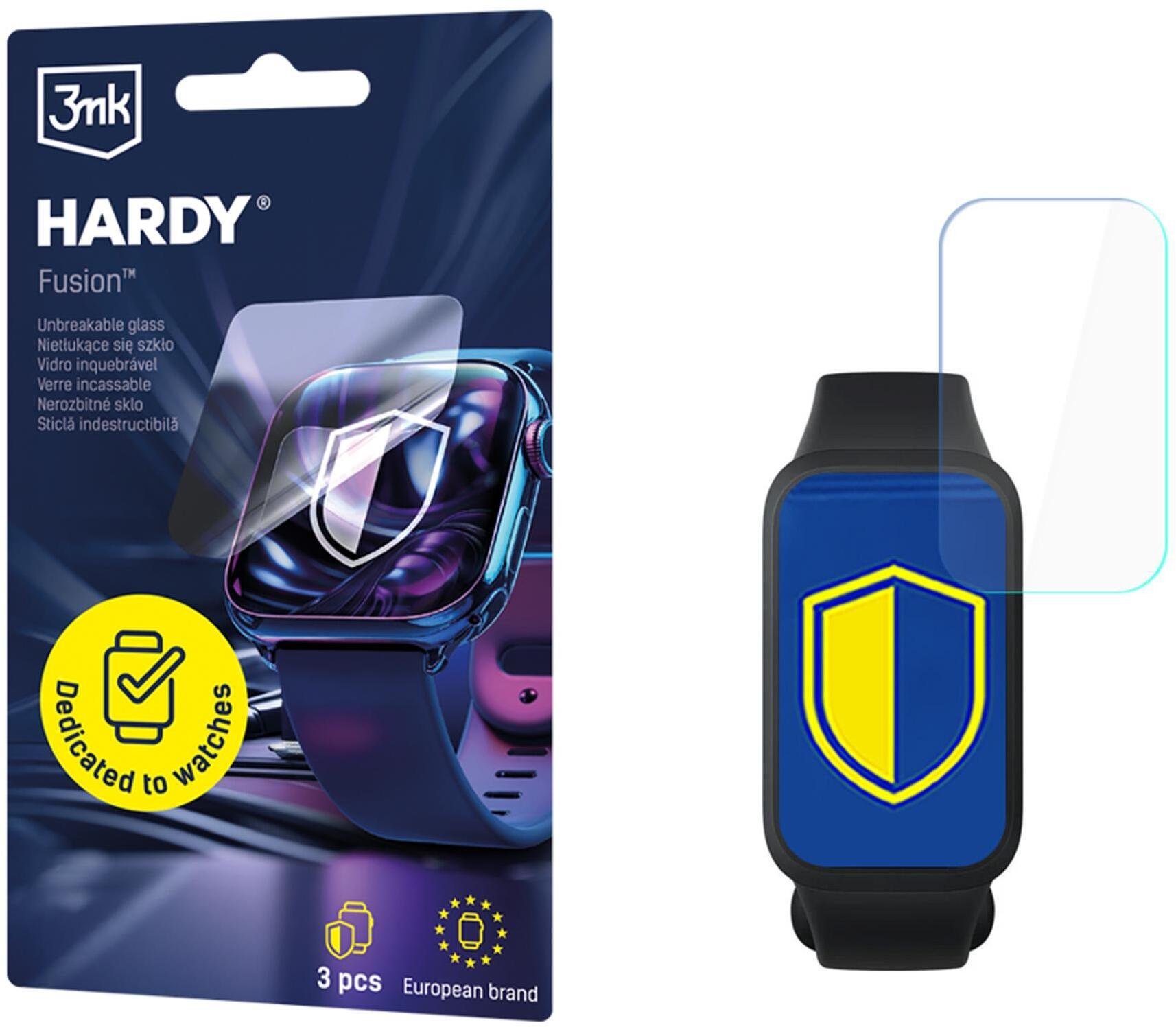 3MK Xiaomi Smart Band 9 Active - 3mk Hardy Fusion Watch Protection