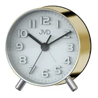 Zegary - JVD Budzik SRP2121.2 Cichy mechanizm metalowy 3D 1370 - miniaturka - grafika 1