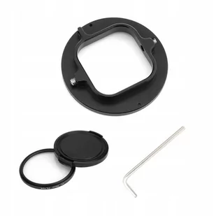 Zestaw 3w1 Adapter Filtr Uv Dekielek 52mm Do Gopro Hero 9 Black - Akcesoria fotograficzne - miniaturka - grafika 1