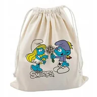 Plecaki worki - Plecak WOREK Prezent dla DZIECI SMERFY Dużo Wzorów - miniaturka - grafika 1