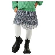 Spódnice - Garcia Kids Spódnica dziewczęca, Blue Heather (9112), 128 cm - miniaturka - grafika 1