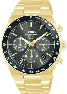 Zegarek Zegarek Lorus RZ528AX9 Chronograph Solar - Zegarki męskie - miniaturka - grafika 1