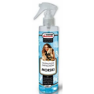 Certech Super Benek Neutralizator zapachów Morski spray 250ml - Kuwety dla kotów - miniaturka - grafika 2