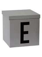 Pudła i pojemniki do przechowywania - STORE IT Skrzynia "E" w kolorze szarym do przechowywania - 30 x 30 x 30 cm - miniaturka - grafika 1