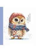 Pedagogika i dydaktyka - Notatnik ozdobny 100x100/48K kratka Sowa - miniaturka - grafika 1
