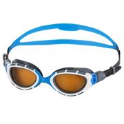 Pływanie - Okulary Pływackie Zoggs Predator Flex Polarized Ultra Niebieskie - miniaturka - grafika 1