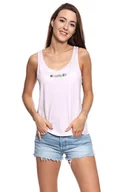 Koszulki i topy damskie - Damska koszulka t-shirt Wrangler TANK XS - miniaturka - grafika 1