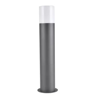 Polux Słupek ogrodowy 44cm 1X12W E27 DALLAS grafit 315977 IP44 SANICO 315977 - Lampy ogrodowe - miniaturka - grafika 1