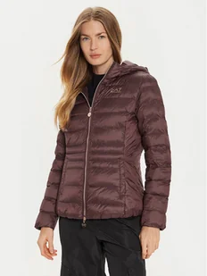 EA7 Emporio Armani Kurtka zimowa 6DTB04 TN88Z 1755 Brązowy Regular Fit - Kurtki damskie - miniaturka - grafika 1