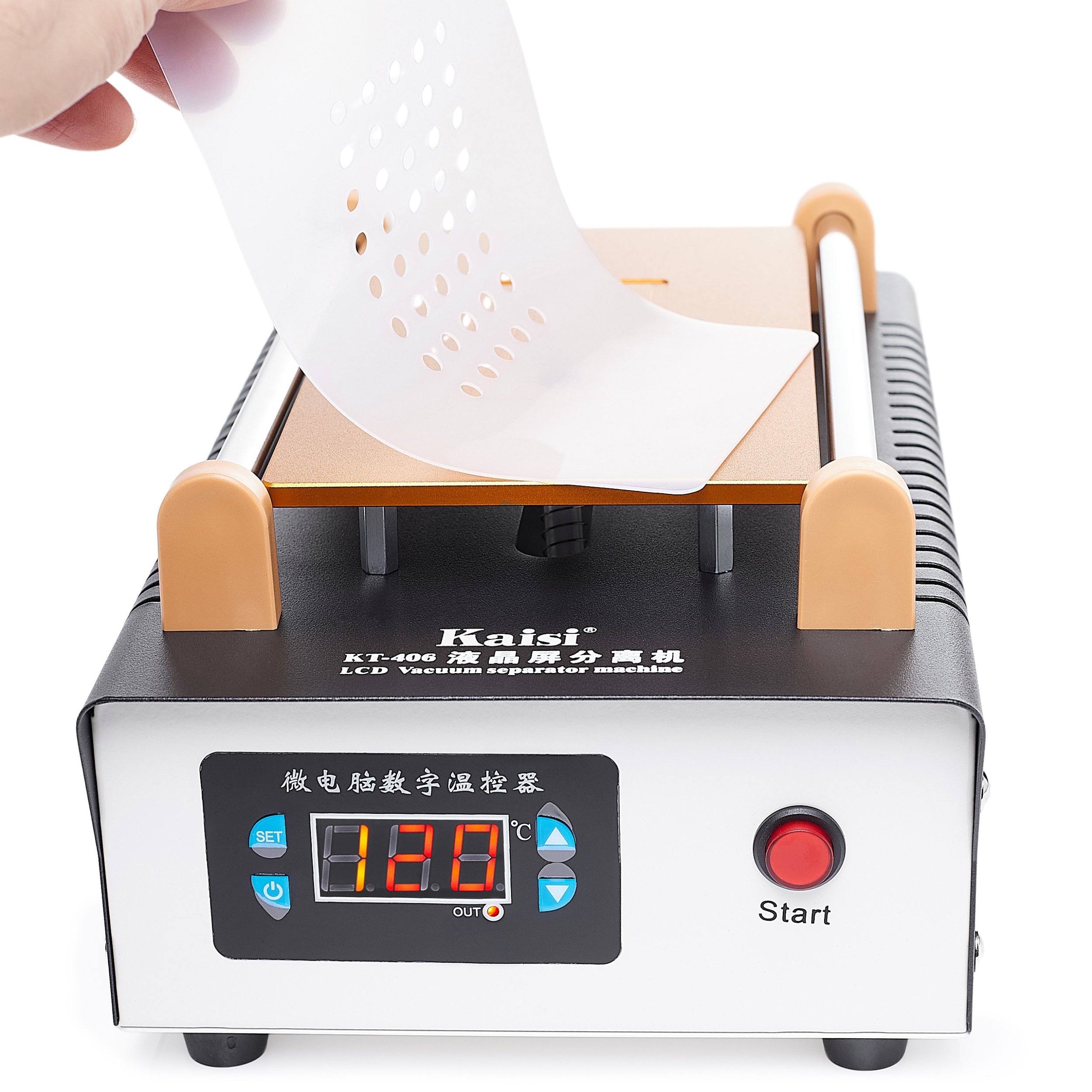 Separator Podgrzewacz do Naprawy LCD KAISI KT-406 140W Zasysacz Techrebal