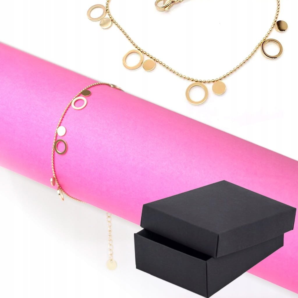 Komplety Biżuterii Damskiej Na Prezent Bransoletka Ze Stali Nierdzewnej Nw-23-2-26 W Eleganckim Pudełeczku