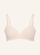Biustonosze - Calvin Klein Biustonosz Push-Up Seductive Comfort beige - miniaturka - grafika 1