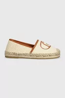 Espadryle damskie - Liu Jo espadryle VERA 05 kolor beżowy SA3075TX13600005 - miniaturka - grafika 1