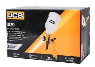 Pistolet malarski lakierniczy do malowania pneumatyczny 1.4 mm 600ml JCB - Pistolety malarskie - miniaturka - grafika 10