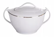 Inne naczynia kuchenne - Chodzież Akcent waza 3l do zupy złota 3603 porcelanowa - miniaturka - grafika 1