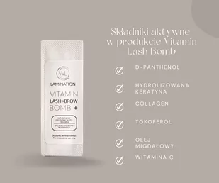 Vitamin Lash & Brow Bomb + W Saszetce 1ml - Sztuczne rzęsy i akcesoria - miniaturka - grafika 2