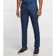 Spodnie męskie - HUGO Wełniane spodnie Getlin212 | Slim Fit - miniaturka - grafika 1