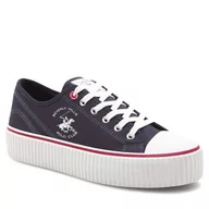 Trampki damskie - Trampki Beverly Hills Polo Club W-BHPC027M Granatowy - miniaturka - grafika 1