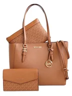 Torebki damskie - Michael Kors Skórzana torebka w kolorze karmelowym - 39 x 27 x 13 cm - miniaturka - grafika 1