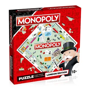 Puzzle 1000 Monopoly Board London - Puzzle - miniaturka - grafika 1