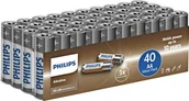 Baterie i akcesoria - Philips Philips Alkaline AA Batteries - 40-pack - miniaturka - grafika 1