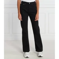 Spodnie damskie - CALVIN KLEIN JEANS Jeansy | Straight fit - miniaturka - grafika 1