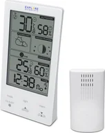 Stacje pogodowe - Cyfrowa stacja pogodowa Explore Scientific WSH-4009 White AC - miniaturka - grafika 1