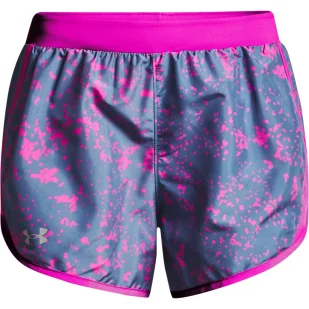 Spodenki krótkie damskie Under Armour Fly By 2.0 Printed Short - Spodenki damskie - miniaturka - grafika 5