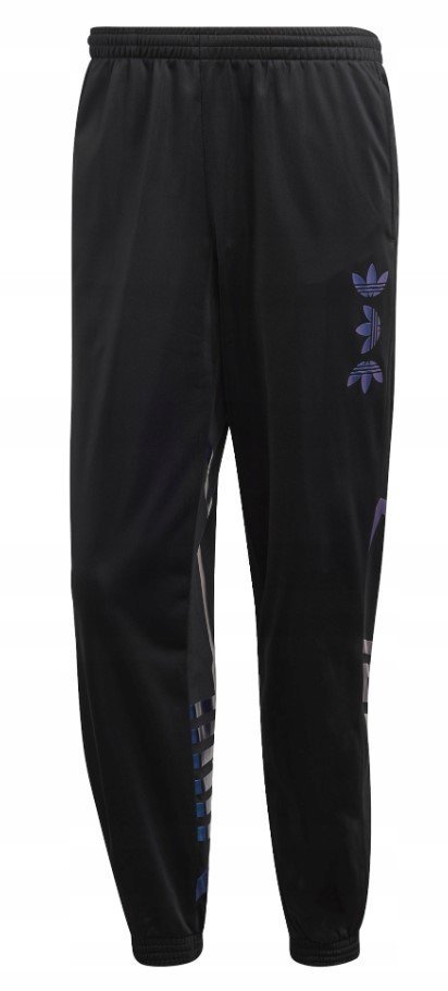 S SPODNIE MĘSKIE ADIDAS TREFOIL FS7331 CZARNE SPORTOWE DRESY