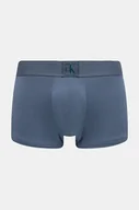 Majtki męskie - Calvin Klein Underwear bokserki męskie kolor niebieski 000NB4079A - miniaturka - grafika 1