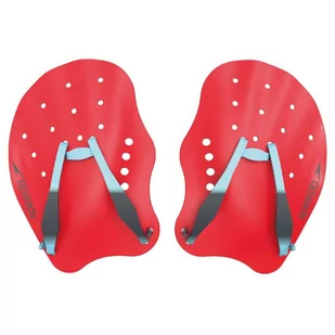 Speedo Tech Łapki treningowe, lava red/chill blue/grey S 2020 Akcesoria pływackie i treningowe - Pływanie - miniaturka - grafika 1