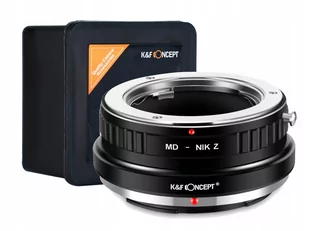 K&F Adapter Minolta Md Na Nikon Z Nikon-Z 6 Z7 - Paski, szelki, uprzęże foto - miniaturka - grafika 1