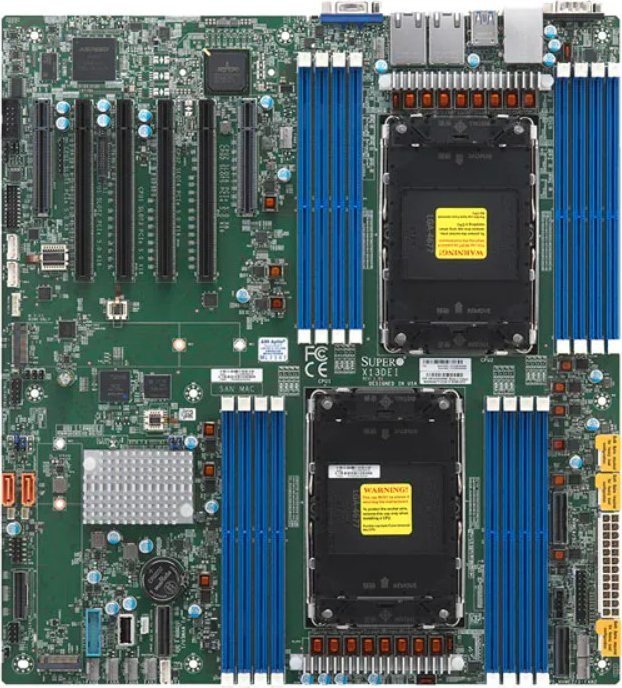 SuperMicro Supermicro EATX 5/4Gen LGA-4677 DDR5-5600MT/s 2x1Gbe BCM5720