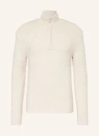 Swetry męskie - Napapijri Sweter Typu Troyer Velan beige - NAPAPIJRI - miniaturka - grafika 1