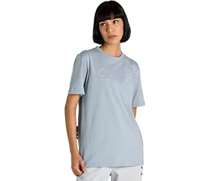 Koszulki i topy damskie - PUMA Damska koszulka Her Tee T-Shirt, Blue wash, M, Niebieskie pranie, M - grafika 1